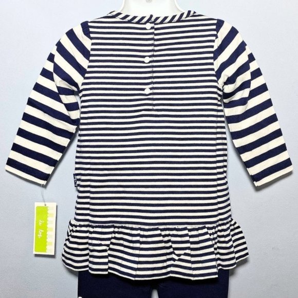 Le Top Toddler Boutique Girls Holiday Snowman Top & Pants Outfit Set Sz 18M NWT - Picture 3 of 9